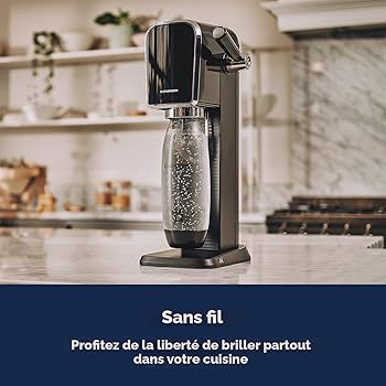 SodaStream Art Sparkling Water Maker Bundle, Noir : Amazon